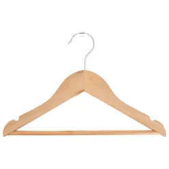 Set di 4 grucce per bambini in legno (H19 cm) Marrone Naturale