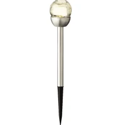 Set di 6 lampade da giardino solari (24.5 cm) Bianco caldo