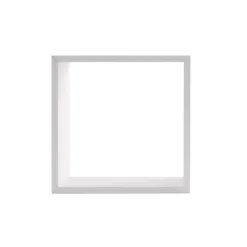 Set di 3 mensole Cube Bianco Modello piccolo