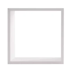 Set di 3 mensole Cube Bianco Modello grande