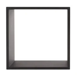 Set di 3 mensole Cube Nero Modello piccolo