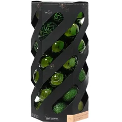 Set di 35 palline di Natale (D60 mm) Aravis mix Verde abete
