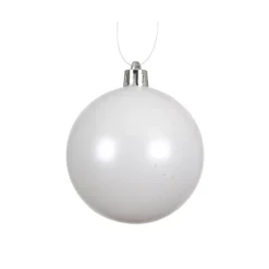 Set di 6 palline di Natale (D80 mm) Aravis Bianco