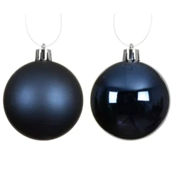 Set di 12 palline di Natale (D60 mm) Aravis Blu notte