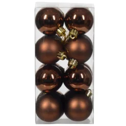 Set di 16 palline di Natale (D40 mm) Aravis Marrone caffè