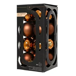Set di 16 palline di Natale (D40 mm) Aravis Marrone caffè