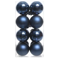 Set di 16 palline di Natale (D40 mm) Aravis Blu notte