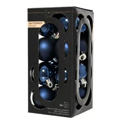 Set di 16 palline di Natale (D40 mm) Aravis Blu notte