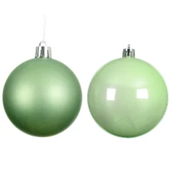 Set di 6 palline di Natale (D80 mm) Aravis Verde tè matcha