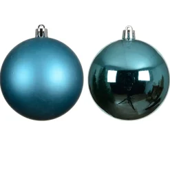 Set di 6 palline di Natale (D80 mm) Aravis Blu brillante