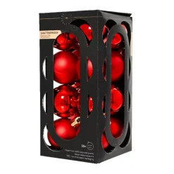 Set di 16 palline di Natale (D40 mm) Aravis Rosso