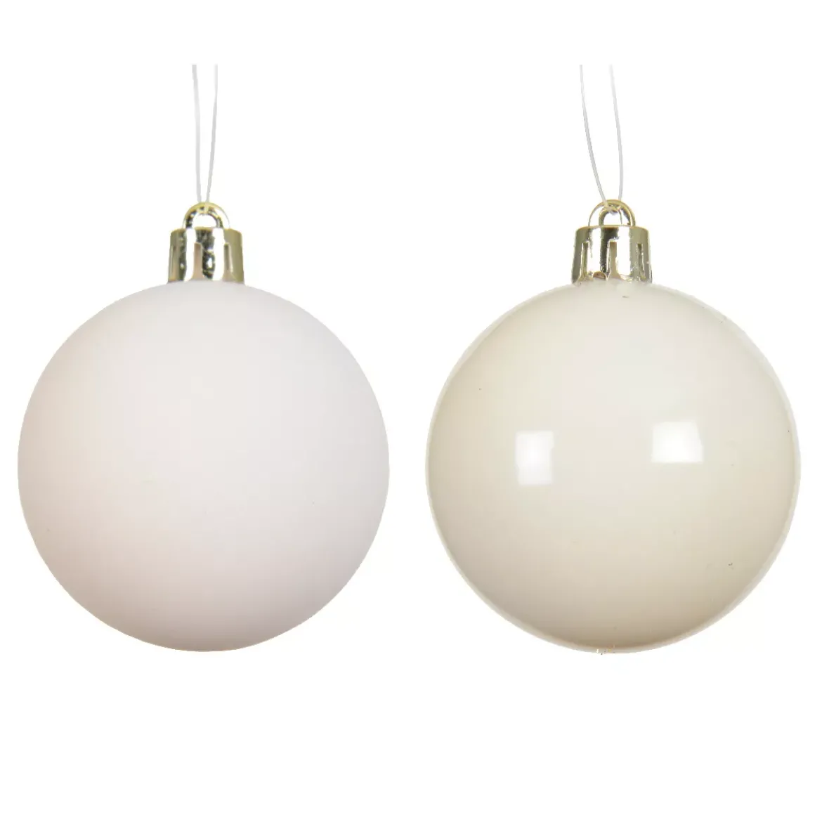 Set di 16 palline di Natale (D40 mm) Aravis Bianco lana
