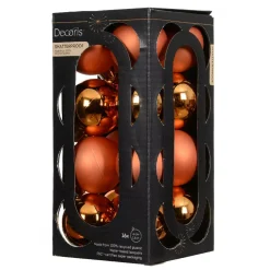 Set di 16 palline di Natale (D40 mm) Aravis Arancione