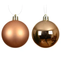 Set di 16 palline di Natale (D40 mm) Aravis Cognac