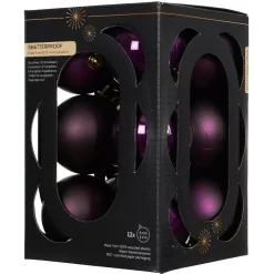 Set di 12 palline di Natale (D60 mm) Aravis Fico