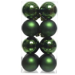 Set di 16 palline di Natale (D40 mm) Aravis Verde abete