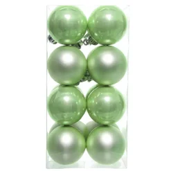 Set di 16 palline di Natale (D40 mm) Aravis Verde tè matcha