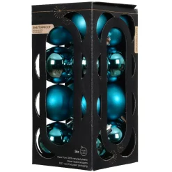 Set di 16 palline di Natale (D40 mm) Aravis Blu brillante