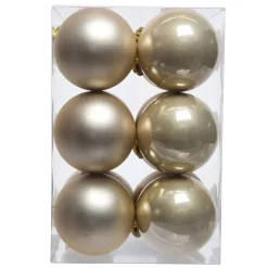 Set di 12 palline di Natale (D60 mm) Aravis Perla