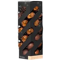 Set di 35 palline di Natale (D60 mm) Aravis Marrone caffè