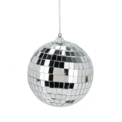 Set di 12 palline di Natale (D100 mm) Night Fever Argento