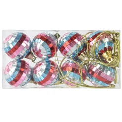 Set di 8 palline di Natale (D80 mm) Showtime Multicolore