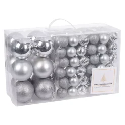 Set di 94 palline di Natale Season Argento