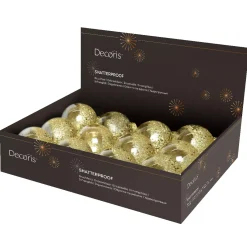 Set di 12 palline di Natale trasparente (Ø 80 mm) Zéli
