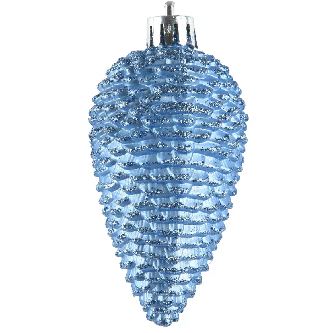 Set di 6 pigne da appendere (H8 cm) Alpine Aazzurro