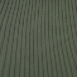 Set di 2 poltrone in velluto a coste (seduta 47 cm) Juno Verde cachi