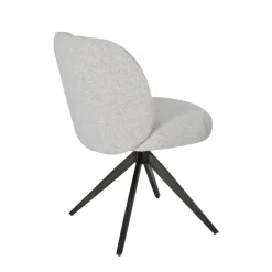 Set di 2 sedie da pranzo girevoli (seduta 51 cm) Spina Beige