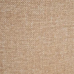Set di 2 sedie da pranzo girevoli in tessuto testurizzato (seduta 51 cm) Linda Camel