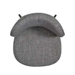 Set di 2 sedie da pranzo girevoli (seduta 51 cm) Spina Grigio