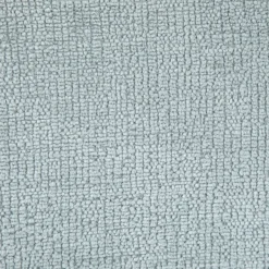 Set di 2 sedie da pranzo in tessuto chenille (seduta 48 cm) Zola Blu celadon