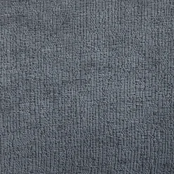 Set di 2 sedie da pranzo in tessuto chenille (seduta 48 cm) Zola Grigio scuro