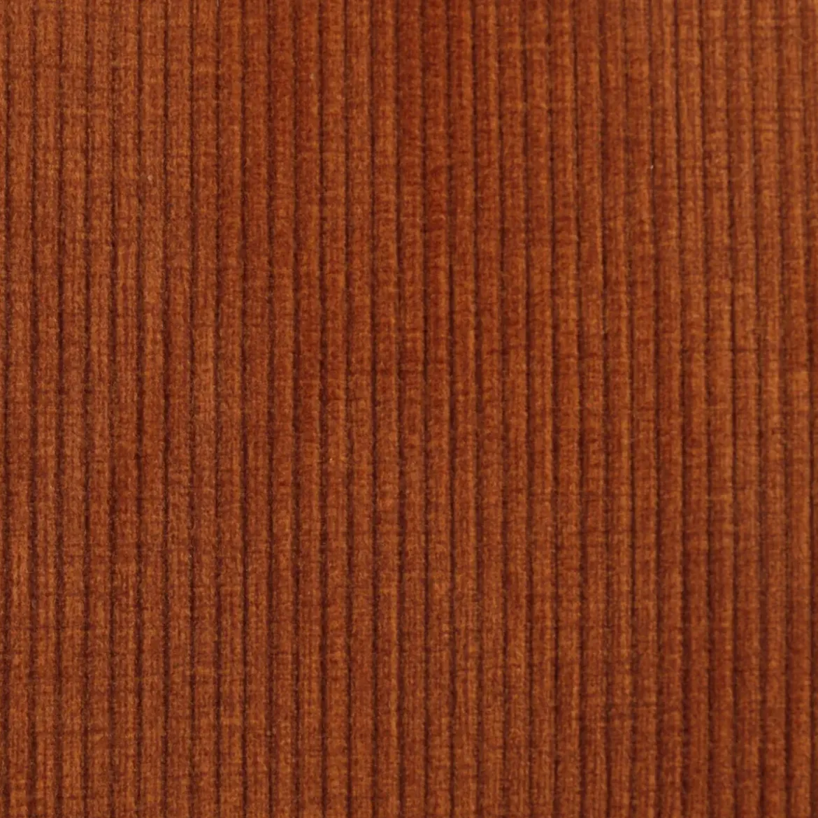 Set di 2 sedie da pranzo in velluto a coste (seduta 49 cm) Orka Cognac