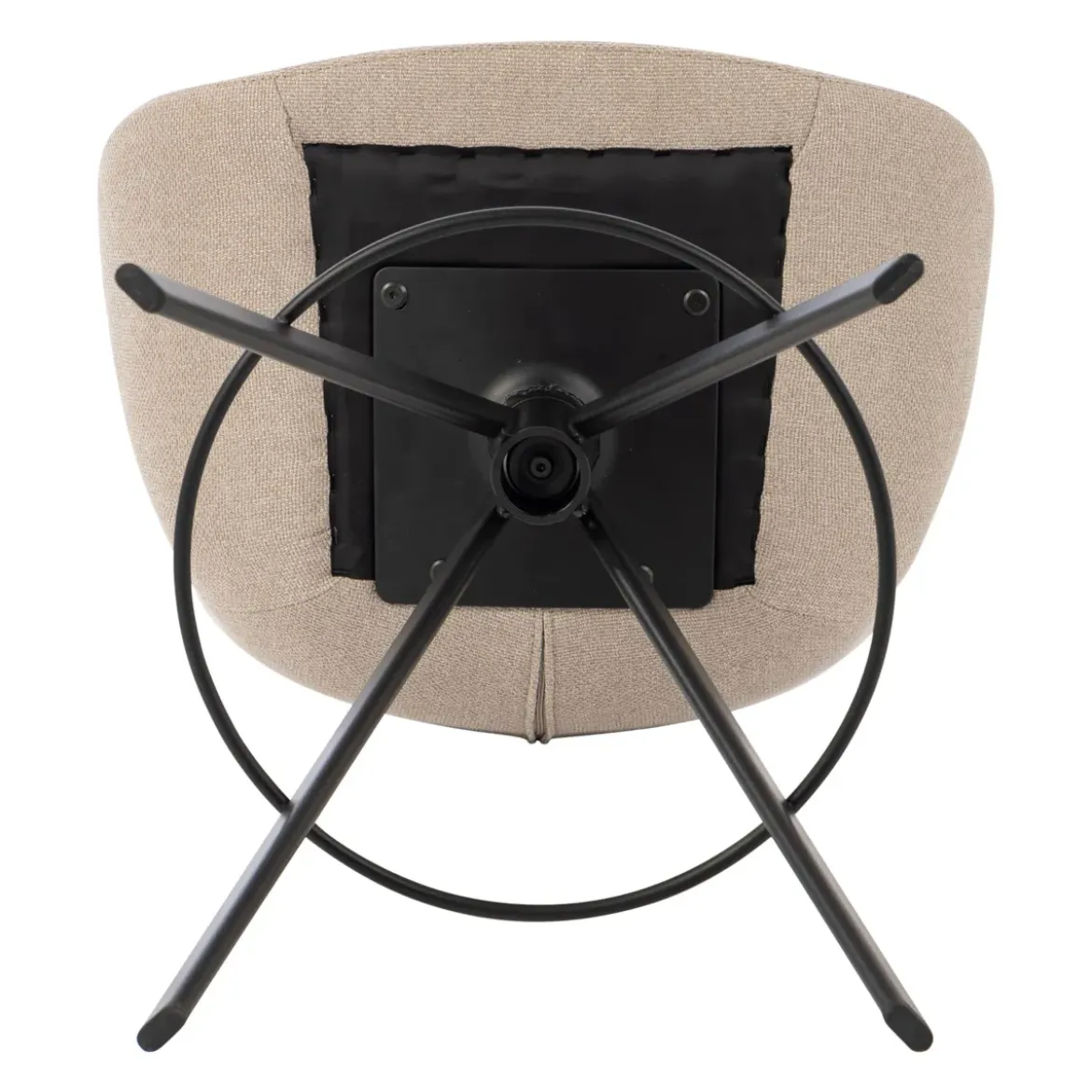 Set di 2 sedie per isola centrale con schienale (Altezza seduta 65cm) Pema Grigio chiaro