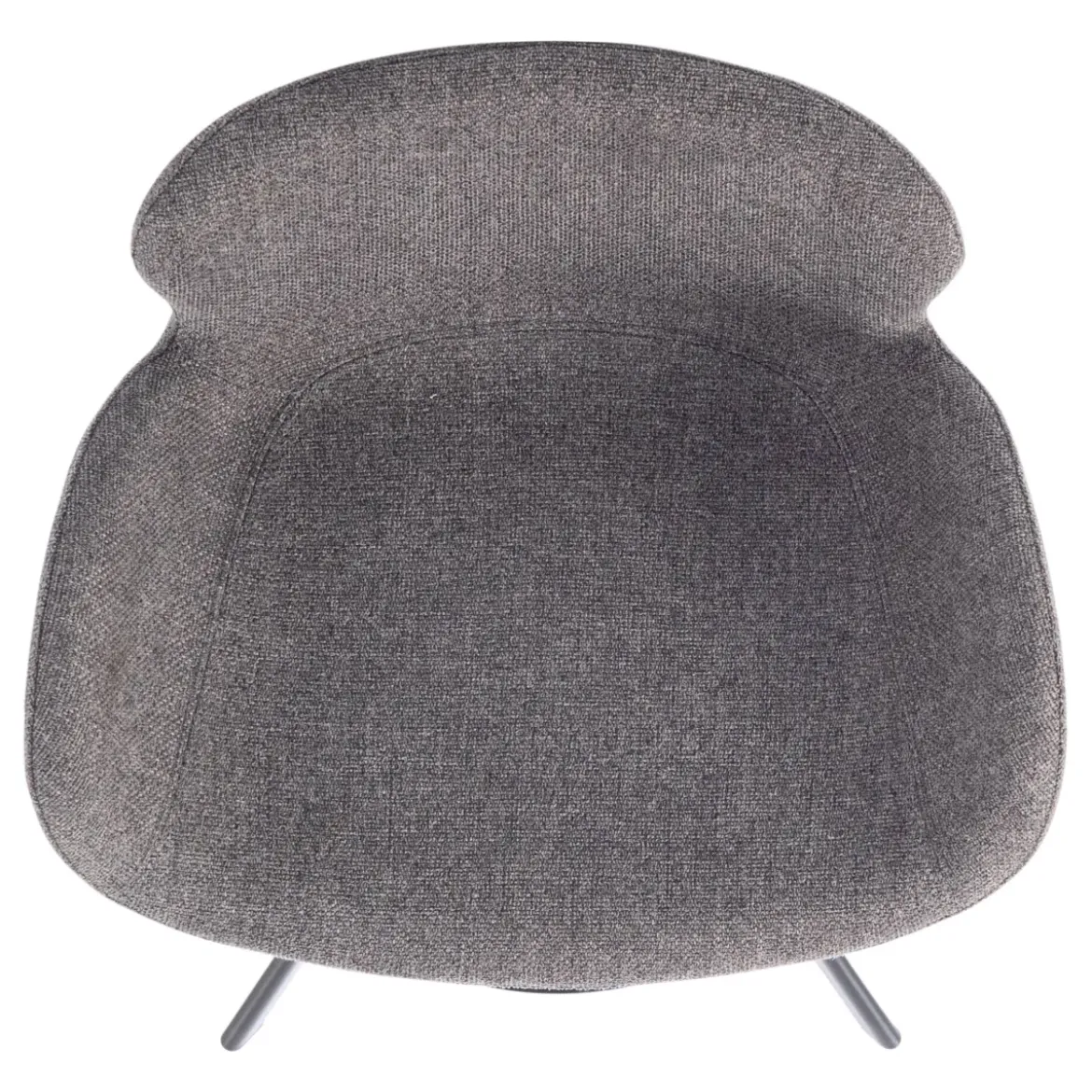 Set di 2 sedie per isola centrale con schienale (seduta 65cm) Pema Grigio scuro