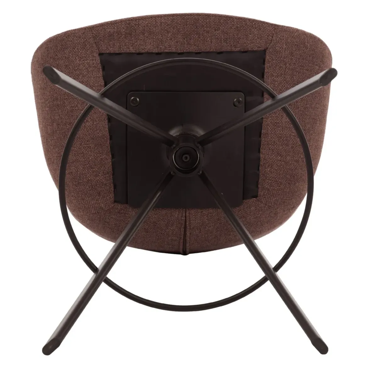 Set di 2 sedie per isola centrale con schienale (Altezza seduta 65cm) Pema Bordeaux