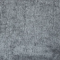 Set di 2 sedie per isola centrale con schienale in tessuto chenille (seduta 65cm) Zola Grigio