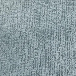 Set di 2 sedie per isola centrale con schienale in tessuto chenille (Altezza seduta 65cm) Zola Blu celadon