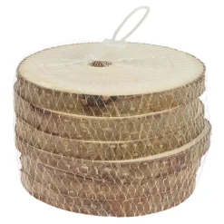 Set di 6 sottobicchieri Abete Naturale