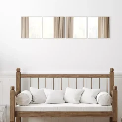Set di 4 specchi Quadrati Grande modello