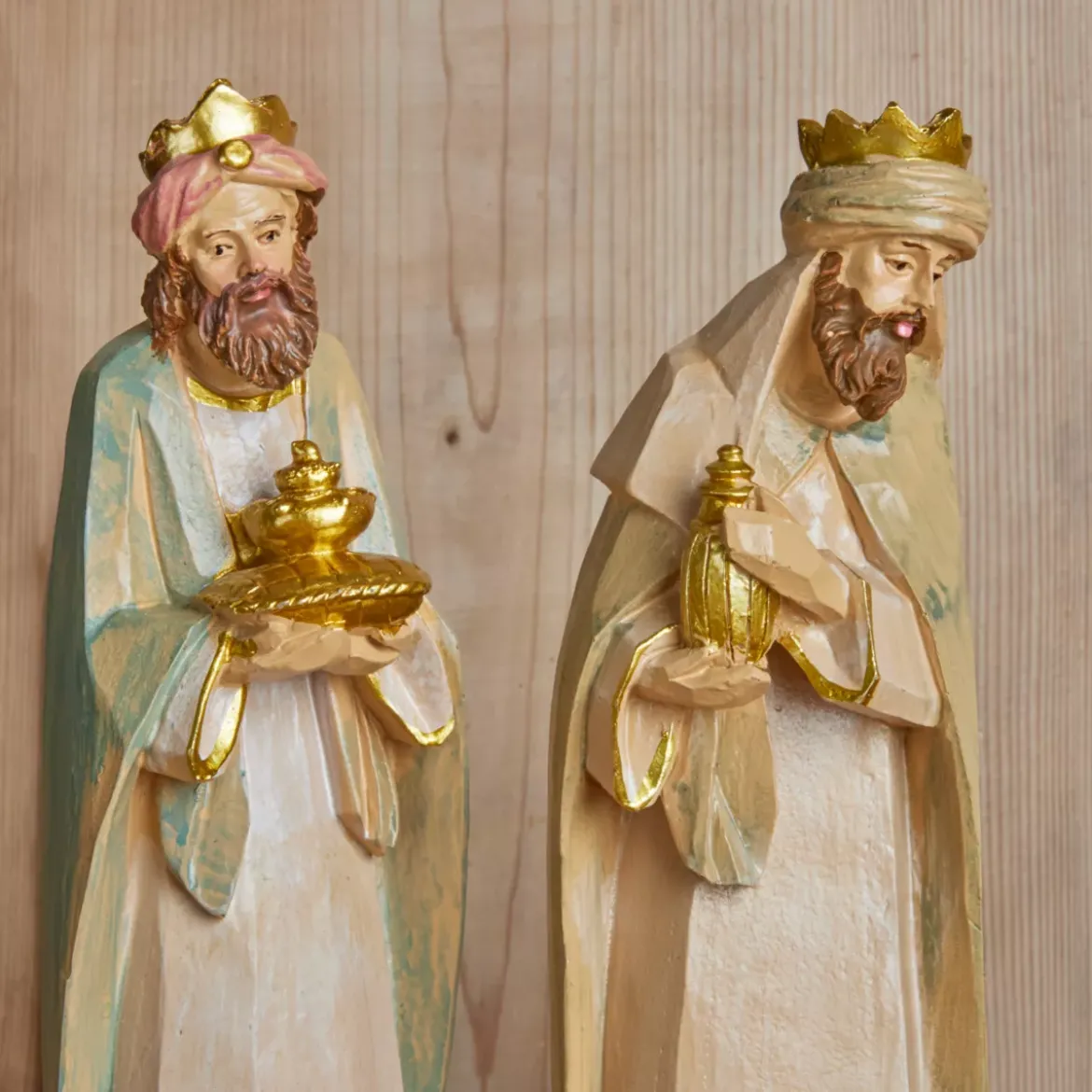 Set di 8 statuine (Altezza 9 cm) di Gioia