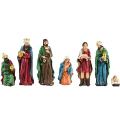 Set di 7 statuine (H25 cm) di Achille