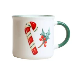 Set di 2 Tazze di Natale Dolce Natale Multicolore