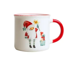 Set di 2 Tazze di Natale Dolce Natale Multicolore