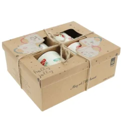 Set di 4 Tazze di Natale Dolce Natale Multicolore
