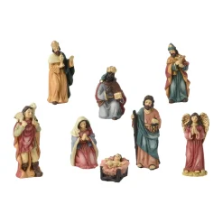 Set 8 statuine (Altezza 9 cm) di Adelaide