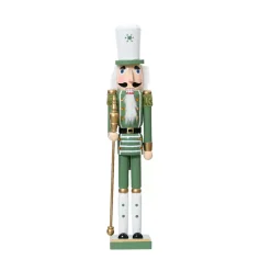 Soldatino di legno Schiaccianoci (H50 cm) Viktor Verde